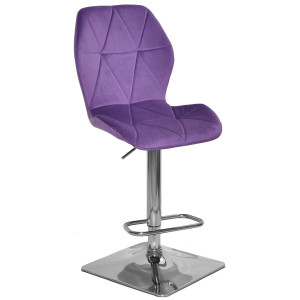 Барный стул Onder Mebli REMI BAR 4-CH-BASE Пурпур OR-857 Бархат