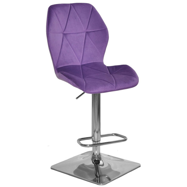 Барный стул Onder Mebli REMI BAR 4-CH-BASE Пурпур OR-857 Бархат-0