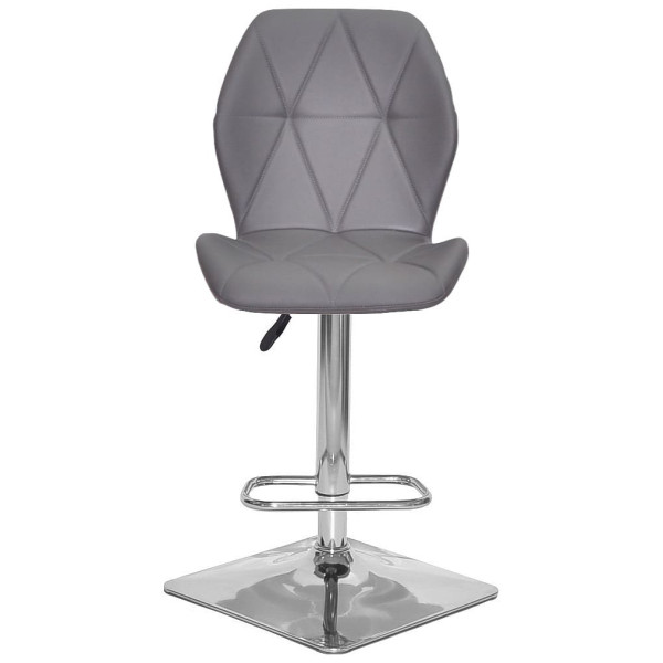 Барний стілець Onder Mebli REMI BAR 4-CH-BASE Сірий 701 Екошкіра-1