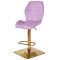 Барний стілець Onder Mebli REMI BAR 4-GD-BASE Ліловий UC-917 Оксамит-1-thumb