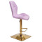 Барний стілець Onder Mebli REMI BAR 4-GD-BASE Ліловий UC-917 Оксамит-2-thumb