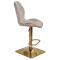 Барний стілець Onder Mebli REMI BAR 4-GD-BASE Мокко PH-610 Оксамит-2-thumb