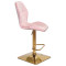 Барний стілець Onder Mebli REMI BAR 4-GD-BASE Рожевий UC-915 Оксамит-2-thumb
