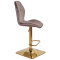 Барный стул Onder Mebli REMI BAR 4-GD-BASE Шоколад UC-908 Бархат-2-thumb