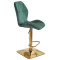 Барний стілець Onder Mebli REMI BAR 4-GD-BASE Зелений OR-853 Оксамит-2-thumb