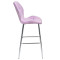 Барний стілець Onder Mebli REMI BAR 75-ML-CH Ліловий UC-917 Оксамит-2-thumb