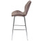 Барный стул Onder Mebli REMI BAR 75-ML-CH Шоколад UC-908 Бархат-2-thumb
