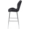 Барный стул Onder Mebli REMI BAR 75-ML-CH Черный UC-904 Бархат-1-thumb