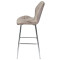 Барный стул Onder Mebli REMI BAR 75-ML-CH Кофе UC-912 Бархат-1-thumb