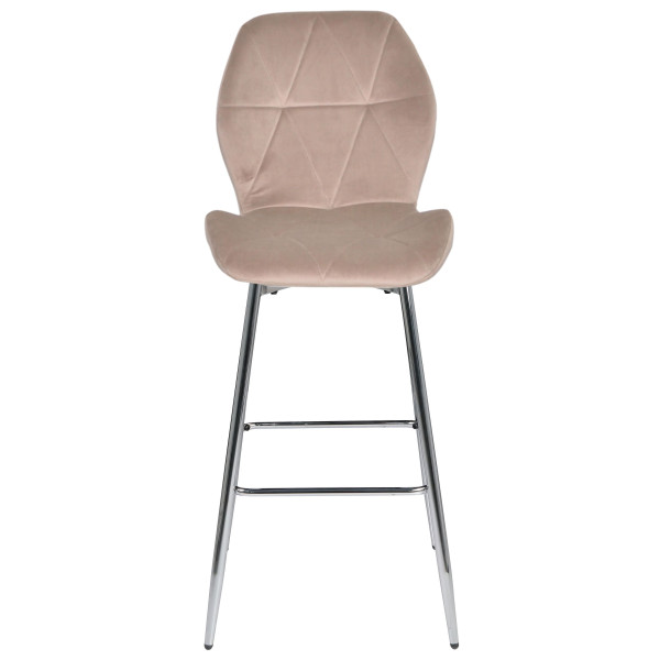 Барный стул Onder Mebli REMI BAR 75-ML-CH Мокко PH-610 Бархат-1