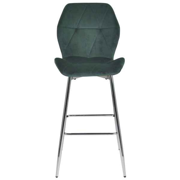 Барный стул Onder Mebli REMI BAR 75-ML-CH Зеленый OR-853 Бархат-1