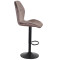 Барный стул Onder Mebli REMI BAR BK-BASE Шоколад UC-908 Бархат-1-thumb