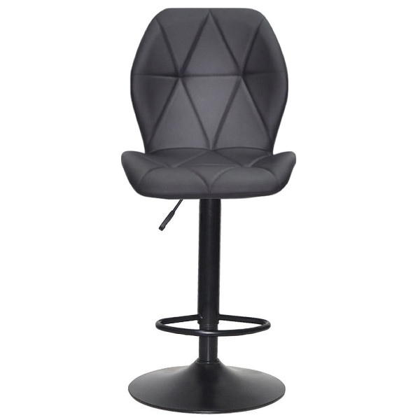 Барный стул Onder Mebli REMI BAR BK-BASE Черный Экокожа-1