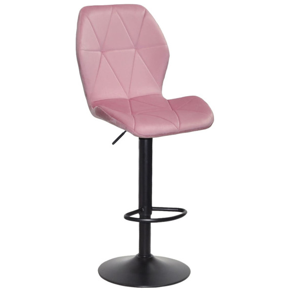 Барний стілець Onder Mebli REMI BAR BK-BASE Фрез UC-906 Оксамит-0