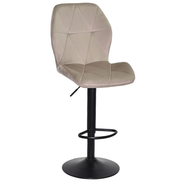 Барный стул Onder Mebli REMI BAR BK-BASE Кофе UC-912 Бархат-0