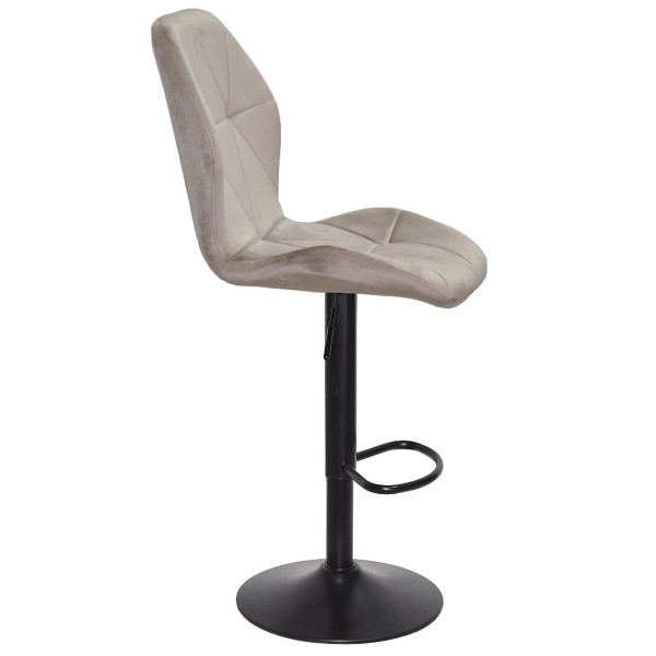 Барный стул Onder Mebli REMI BAR BK-BASE Кофе UC-912 Бархат-1