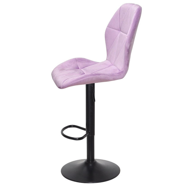 Барний стілець Onder Mebli REMI BAR BK-BASE Ліловий UC-917 Оксамит-3