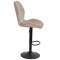 Барний стілець Onder Mebli REMI BAR BK-BASE Мокко PH-610 Оксамит-1-thumb