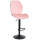 Барный стул Onder Mebli REMI BAR BK-BASE Розовый UC-915 Бархат