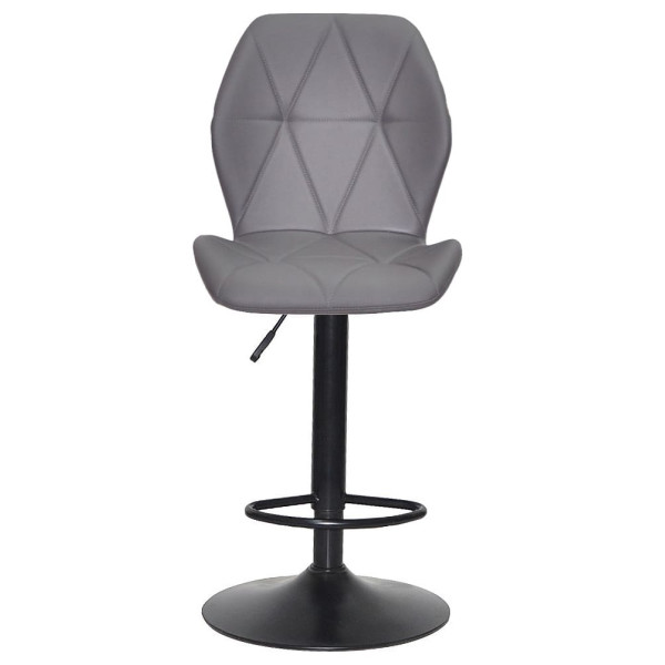 Барний стілець Onder Mebli REMI BAR BK-BASE Сірий 701 Екошкіра-1