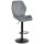 Барный стул Onder Mebli REMI BAR BK-BASE Серый OR-852 Бархат