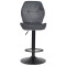Барный стул Onder Mebli REMI BAR BK-BASE Серый OR-852 Бархат-1-thumb