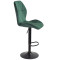 Барний стілець Onder Mebli REMI BAR BK-BASE Зелений OR-853 Оксамит-3-thumb