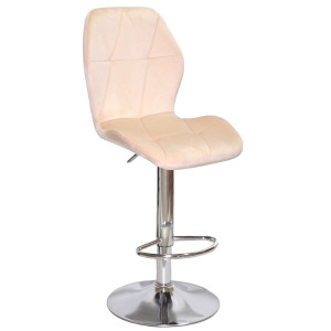 Барный стул Onder Mebli REMI BAR CH-BASE Бежевый UC-902 Бархат