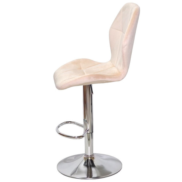 Барний стілець Onder Mebli REMI BAR CH-BASE Бежевий UC-902 Оксамит-3