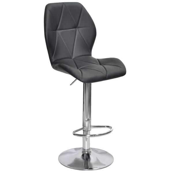 Барний стілець Onder Mebli REMI BAR CH-BASE Чорний Екошкіра-0