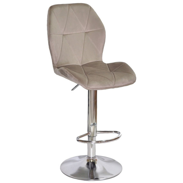 Барний стілець Onder Mebli REMI BAR CH-BASE Кава UC-912 Оксамит-0