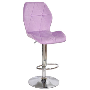 Барний стілець Onder Mebli REMI BAR CH-BASE Ліловий UC-917 Оксамит