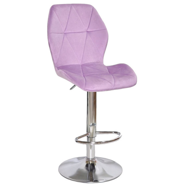 Барний стілець Onder Mebli REMI BAR CH-BASE Ліловий UC-917 Оксамит-0