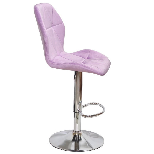 Барний стілець Onder Mebli REMI BAR CH-BASE Ліловий UC-917 Оксамит-2