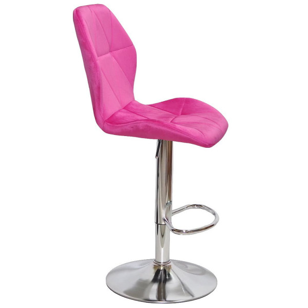 Барный стул Onder Mebli REMI BAR CH-BASE Малина UC-914 Бархат-1