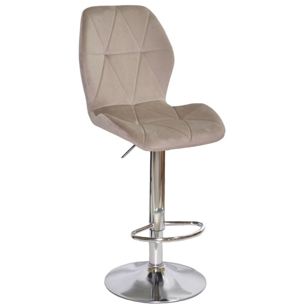 Барный стул Onder Mebli REMI BAR CH-BASE Мокко PH-610 Бархат-0