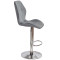 Барный стул Onder Mebli REMI BAR CH-BASE Серый OR-852 Бархат-3-thumb