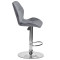 Барный стул Onder Mebli REMI BAR CH-BASE Серый OR-852 Бархат-2-thumb