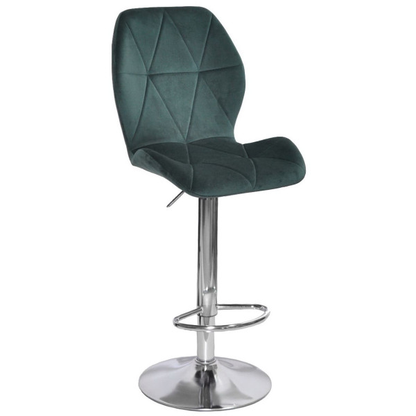 Барный стул Onder Mebli REMI BAR CH-BASE Зеленый OR-853 Бархат-0