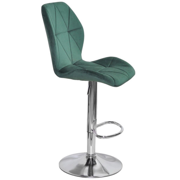 Барный стул Onder Mebli REMI BAR CH-BASE Зеленый OR-853 Бархат-3