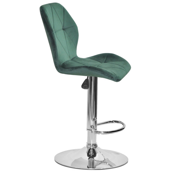 Барный стул Onder Mebli REMI BAR CH-BASE Зеленый OR-853 Бархат-2
