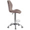 Барный стул Onder Mebli REMI BAR CH-Office Шоколад UC-908 Бархат-1-thumb