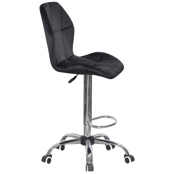 Барний стілець Onder Mebli REMI BAR CH-Office Чорний UC-904 Оксамит-1