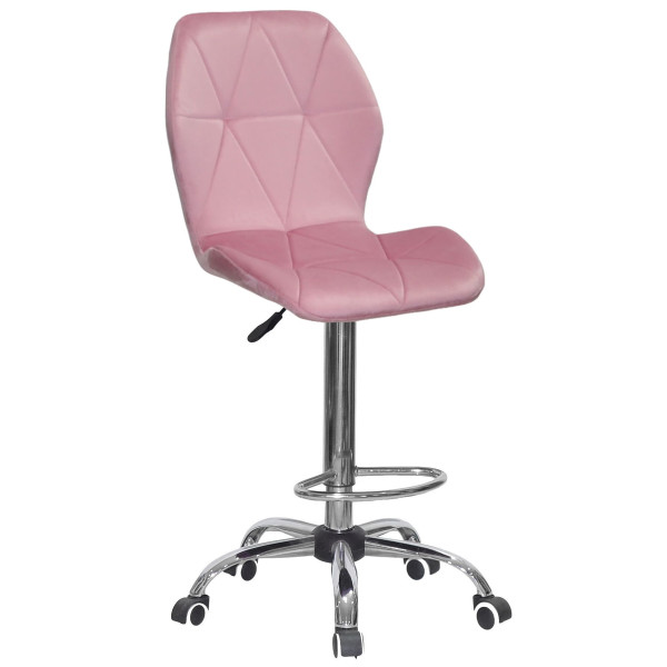 Барний стілець Onder Mebli REMI BAR CH-Office Фрез UC-906 Оксамит-0