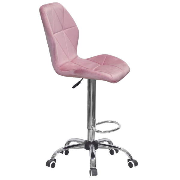 Барний стілець Onder Mebli REMI BAR CH-Office Фрез UC-906 Оксамит-1