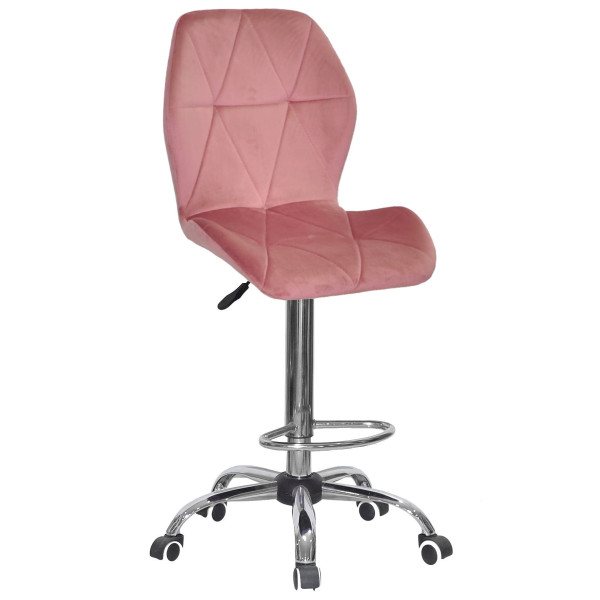 Барний стілець Onder Mebli REMI BAR CH-Office Фрез PH-603 Оксамит-0