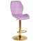 Барний стілець Onder Mebli REMI BAR GD-BASE Ліловий UC-917 Оксамит-0-thumb