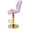 Барний стілець Onder Mebli REMI BAR GD-BASE Ліловий UC-917 Оксамит-3-thumb