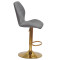 Барний стілець Onder Mebli REMI BAR GD-BASE Сірий 701 Екошкіра-3-thumb