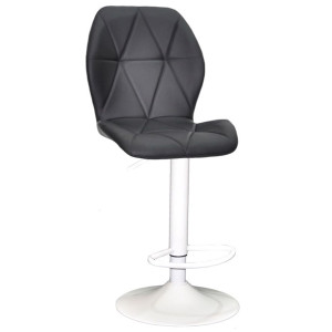 Барный стул Onder Mebli REMI 385 BAR WT-BASE Черный Экокожа